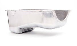 RACING POWER CO-PACKAGED R8443 - 80-85 SBC Alum Stock Oil Pan Polished image