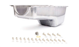 RACING POWER CO-PACKAGED R8446 - 64-73 SBF Alum Stock Oil Pan Polished image