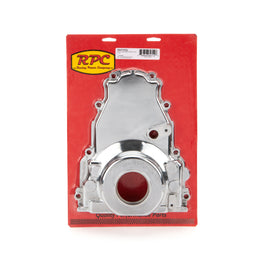 RACING POWER CO-PACKAGED R8471POL - GM LS Engine Aluminum Ti ming Cover Fits LS2/LS3 image