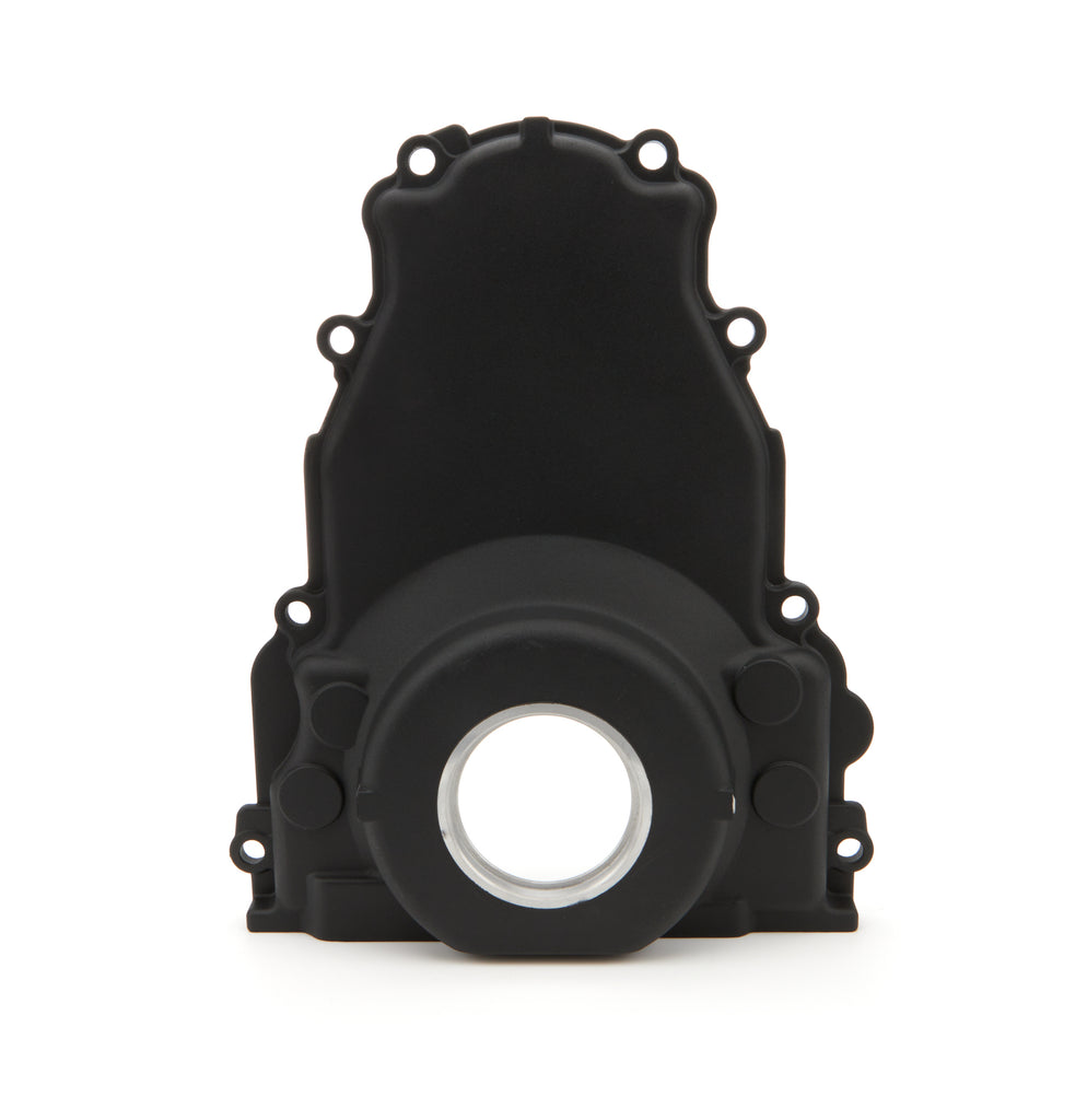 RACING POWER CO-PACKAGED R8472BK - GM LS Engine Aluminum Ti ming Cover Fits LS1/LS6 image