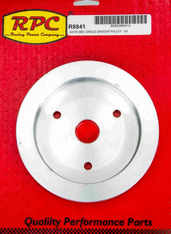 RACING POWER CO-PACKAGED R8841 - BBC SWP Single Groove Lower Pulley image