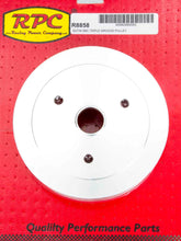 Load image into Gallery viewer, RACING POWER CO-PACKAGED R8858 - SBC Triple Groove Lower Pulley SWP Satin image