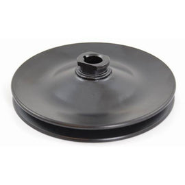 RACING POWER CO-PACKAGED R8948B - GM Power Steering Pulley Black Single Grooved image