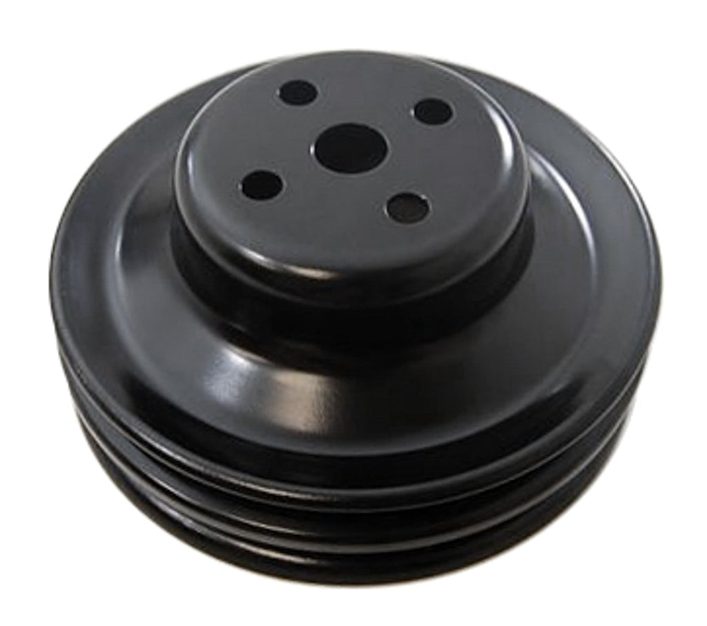 RACING POWER CO-PACKAGED R8975B - Ford 289 2 Groove Water Pump Pulley Black image
