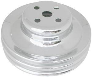 RACING POWER CO-PACKAGED R8975 - Chrome Ford 289 Water Pump 2V Pulley image