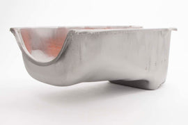 RACING POWER CO-PACKAGED R9005RAW - 55-79 SBC Steel Stock Oil Pan Unplated image