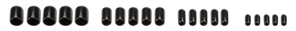 RACING POWER CO-PACKAGED R9009BK - Vacuum Line Caps 20 Pcs. C CAPS (20 KIT ) image