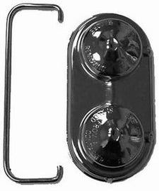 RACING POWER CO-PACKAGED R9100 - GM Master Brake Cylinder Cover Chrome image