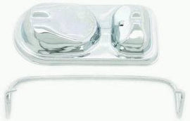 RACING POWER CO-PACKAGED R9217 - Ford Master Cylinder Cover Chrome image