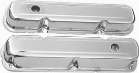 RACING POWER CO-PACKAGED R9298 - Chrome Steel Valve Cover Chrysler 318-360 Short image