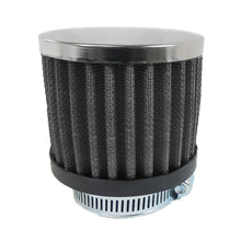 Load image into Gallery viewer, RACING POWER CO-PACKAGED R9309BK - Clamp-On Breather 3in Tall 1-1/2in ID image