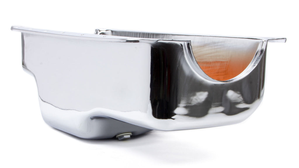 RACING POWER CO-PACKAGED R9344 - SB Mopar Oil Pan 360CID Chrome image