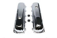 Load image into Gallery viewer, RACING POWER CO-PACKAGED R9391 - Chrome Steel Oldsmobile Short Valve Cover Pair image