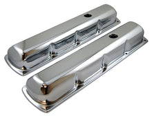 Load image into Gallery viewer, RACING POWER CO-PACKAGED R9395 - Chrome Steel Oldsmobile Tall Valve Cover Pair image