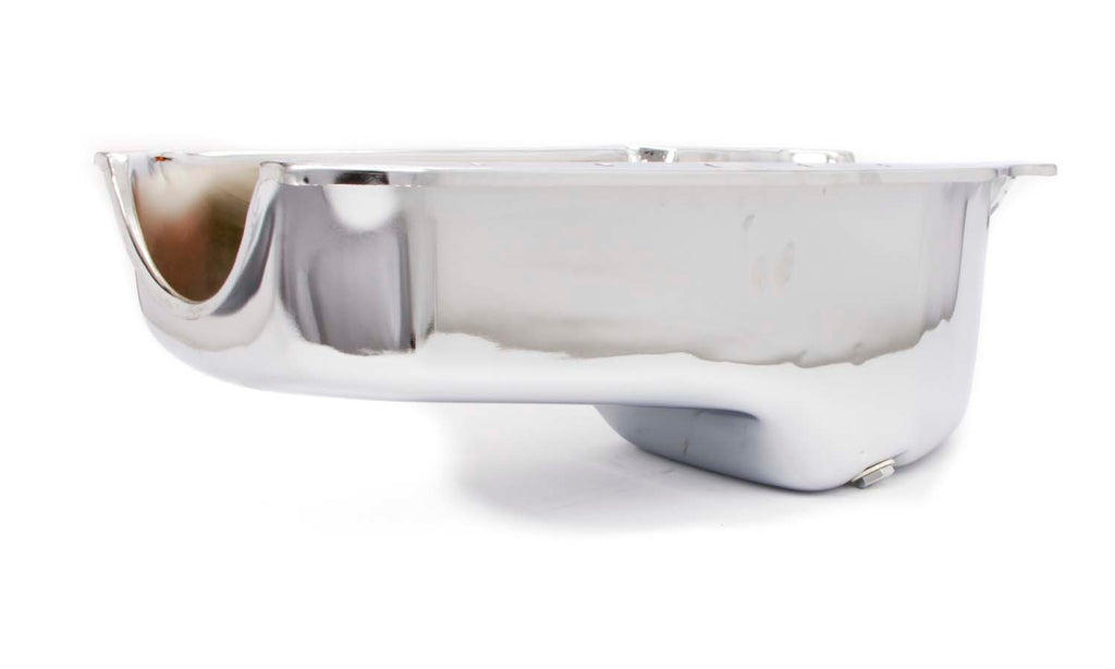 RACING POWER CO-PACKAGED R9414 - 86-   SBC Steel Stock Oil Pan Chrome image