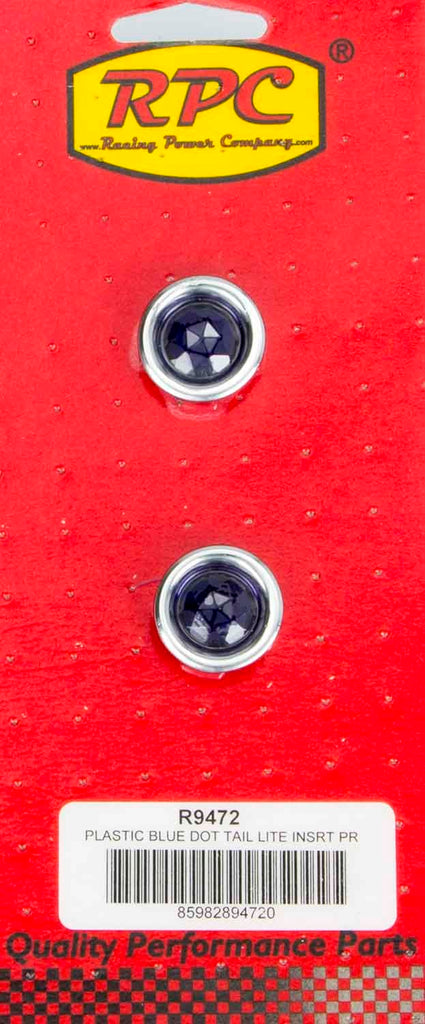 RACING POWER CO-PACKAGED R9472 - Blue Dot Taillight Insert Each image