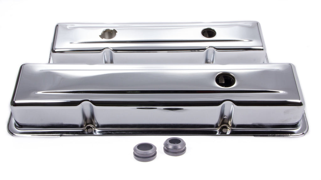 RACING POWER CO-PACKAGED R9518 - 78-86 SBC Steel Short OEM Style V/C Chrome image