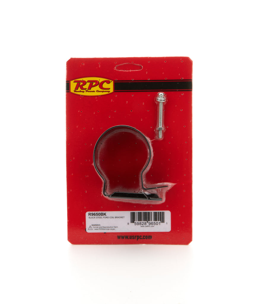 RACING POWER CO-PACKAGED R9650BK - Ford Coil Bracket Black  image