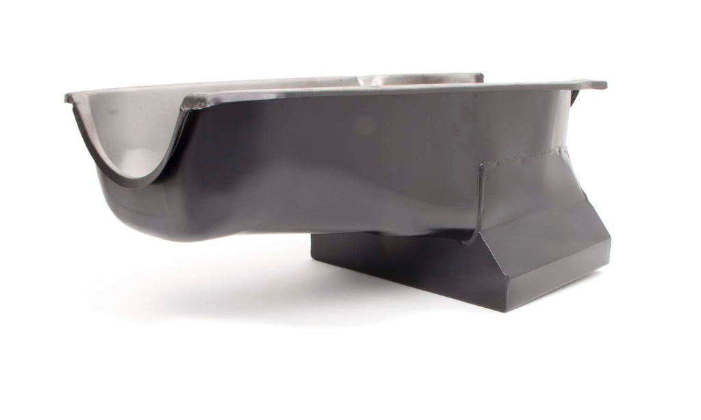 RACING POWER CO-PACKAGED R9716 - 86-   SBC Steel Drag Race Oil Pan Black image