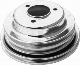 RACING POWER CO-PACKAGED R9724 - BB Chevy Triple Groove Crankshaft Pulley LWP image