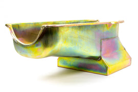 RACING POWER CO-PACKAGED R9725X - 55-79 SBC Steel Drag Race Oil Pan Zinc image