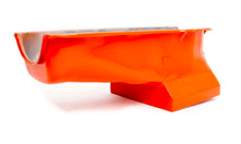 Load image into Gallery viewer, RACING POWER CO-PACKAGED R9726 - 55-79 SBC Steel Drag Race Oil Pan Orange image