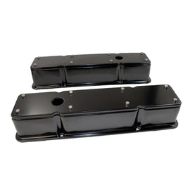 RACING POWER CO-PACKAGED R9769BK - SBC Valve Covers Tall 2 Piece Black image