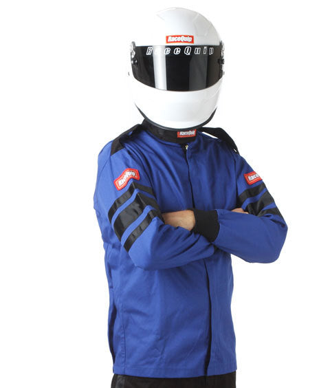 RACEQUIP 111023 - Blue Jacket Single Layer Medium image