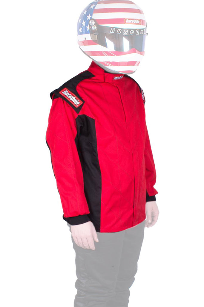 RACEQUIP 131913 - Jacket Chevron Red Medium SFI-1 image