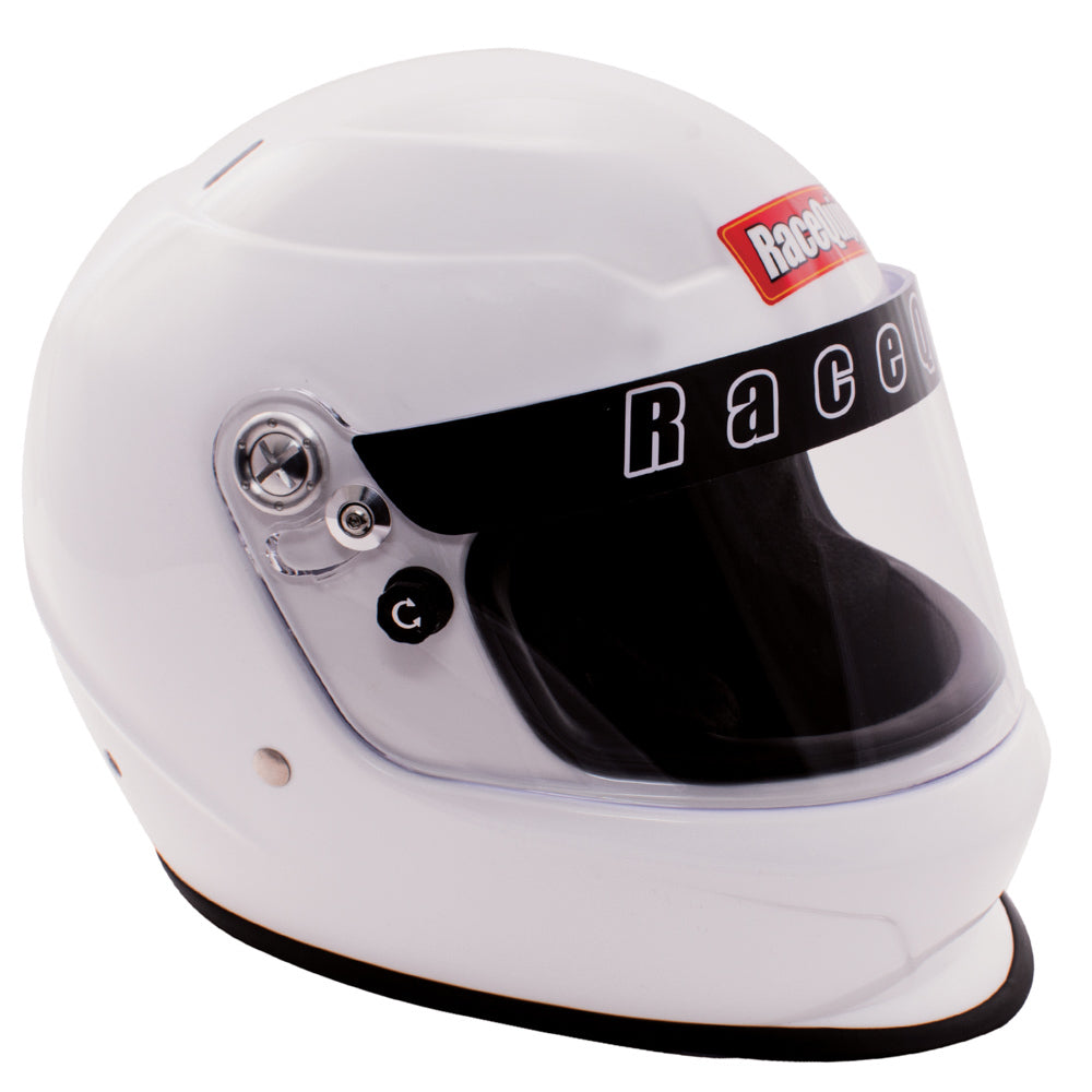 RACEQUIP 2261196 - Helmet Pro Youth Gloss White SFI24.1 2020 image