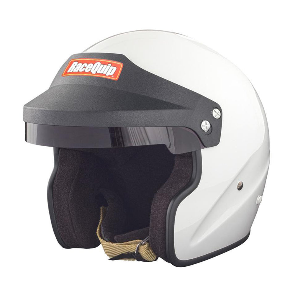 RACEQUIP 256112 - Helmet Open Face Small White SA2020 image