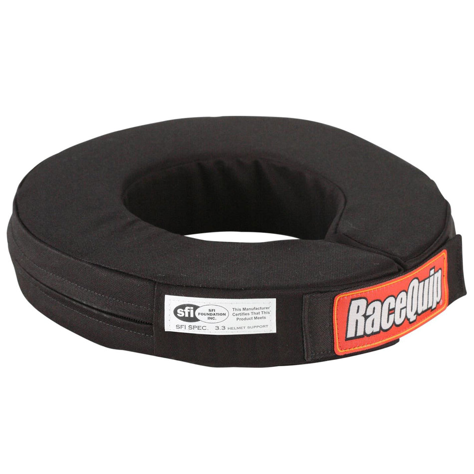 RACEQUIP 337008 - Neck Collar 360 Black Large 19in SFI image