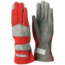 Load image into Gallery viewer, RACEQUIP 351015 - Gloves Single Layer Large Red SFI image