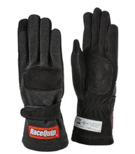 Load image into Gallery viewer, RACEQUIP 3550095 - Glove Double Layer Child Large Black SFI-5 Youth image