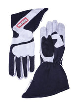 Load image into Gallery viewer, RACEQUIP 359602 - Gloves Outseam Black/ Gray Small SFI-5 image