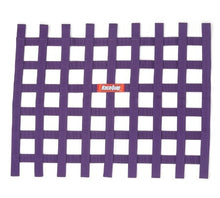 Load image into Gallery viewer, RACEQUIP 721055 - Ribbon Window Net Purple Non-SFI 18in x 24in image