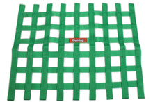 Load image into Gallery viewer, RACEQUIP 721075 - Ribbon Window Net Green Non-SFI 18in x 24in image