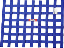 Load image into Gallery viewer, RACEQUIP 725025 - Ribbon Window Net SFI Blue image