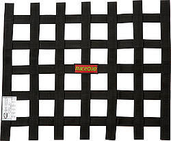 RACEQUIP 726004 - Ribbon Net 18x21 SFI Black image
