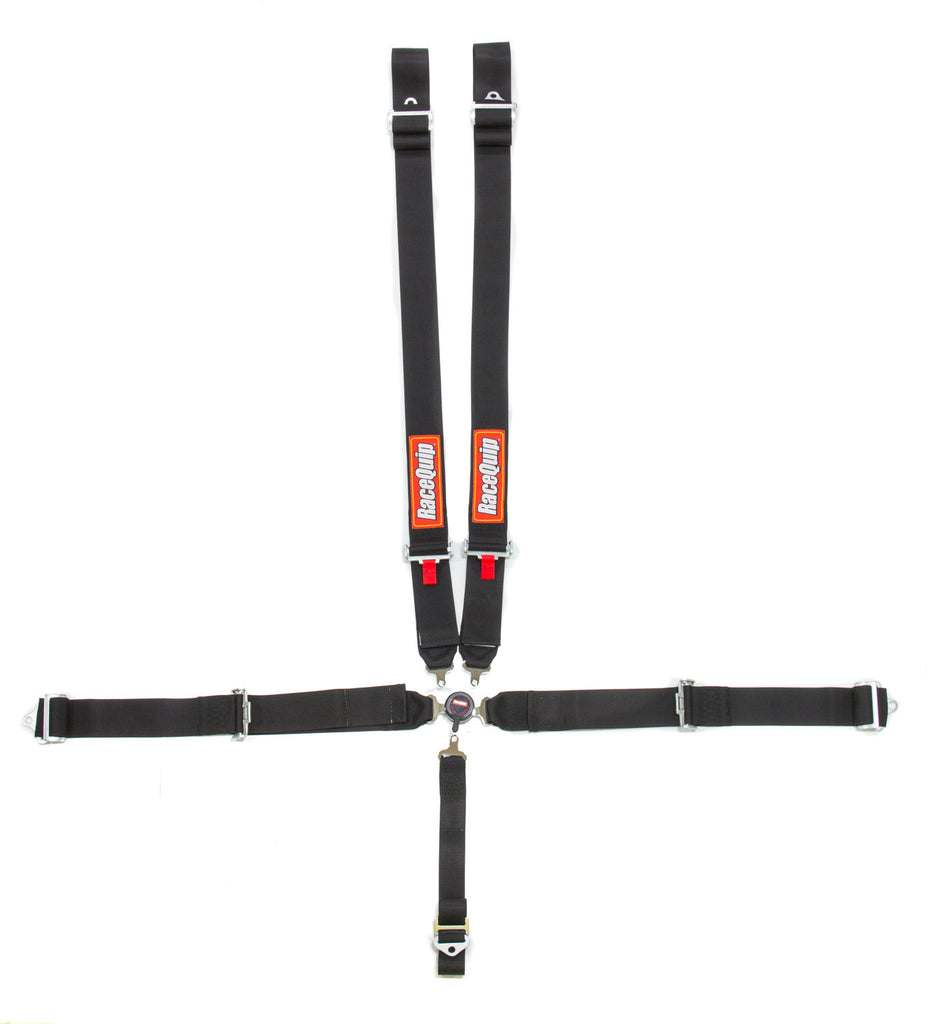 RACEQUIP 742002 - 5pt Harness Camlock SFI Sportsman P/U Black image
