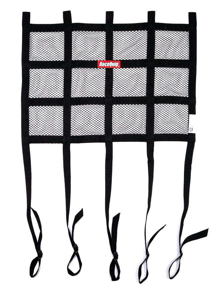 RACEQUIP 822001 - Window Net Mesh Black SFI Hybrid Adj. Strap image