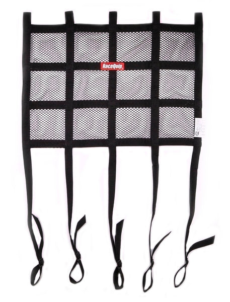 RACEQUIP 822005 - Window Net Mesh Black SFI Hybrid Adj. Strap image