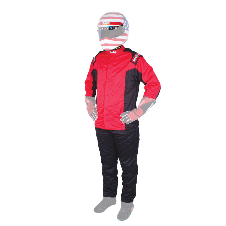 RACEQUIP 91619139 - Jacket Chevron-5 Red Medium SFI-5 image