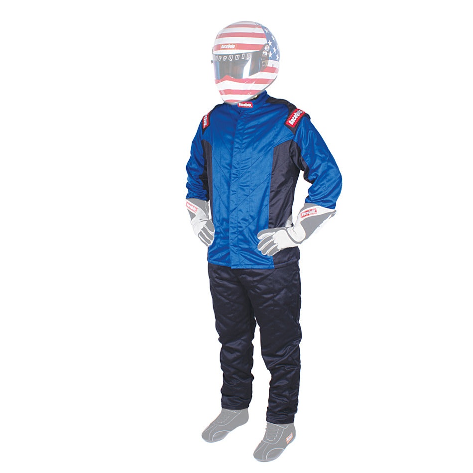 RACEQUIP 91619229 - Jacket Chevron-5 Blue Small SFI-5 image