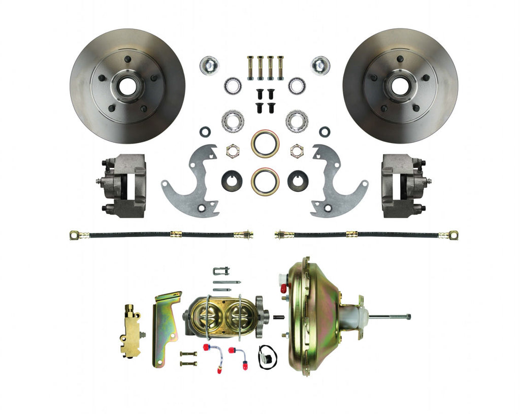 RIGHT STUFF DETAILING AFXDC14 - 67-74 GM A/F/X Body Disc Front Brake Conversion image