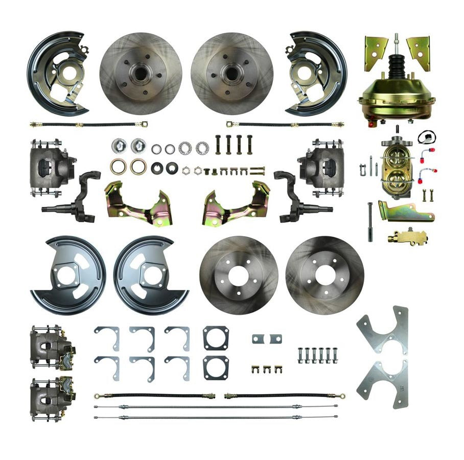 RIGHT STUFF DETAILING AFXDC41C - 64-72 A Body 4 Wheel Disc Brake Conversion image