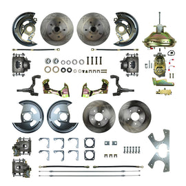 RIGHT STUFF DETAILING AFXDC45C - 4 Wheel Disc Brake Conversion Kit image