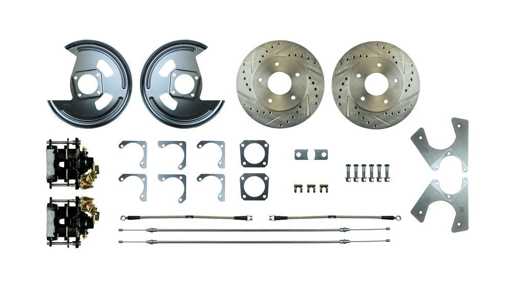 RIGHT STUFF DETAILING AFXRD01S - Rear Disc Brake Conversi on Kit w/Parking Brake image
