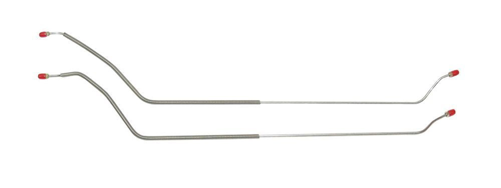 RIGHT STUFF DETAILING CRA6803 - 68-72 GM All Cars Rear Axle Brake Lines  2 Pcs image