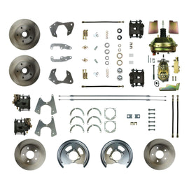 RIGHT STUFF DETAILING FSC654DCC - 65 - 68 Full Size Chevy Brake Conversion Kit image